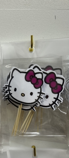 MINI TOPPER X 6u HELLO KITTY - comprar online