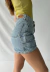 SHORT CARGO - INFLUX DENIM