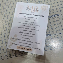 Kit para Esteticas (agenda, folletos, tarjetas) - comprar online