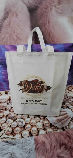 Bolsas de 40x45cm con fuelle de 10cm y asas