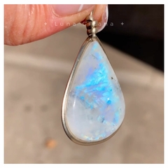 Dije Piedra de la Luna Turmalinada - tienda online