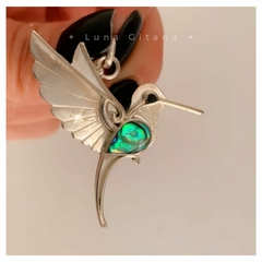 Imagen de Dije Colibrí Haliotis