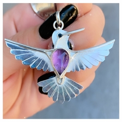 Dije Colibrí en vuelo