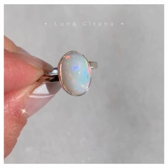 Anillo Ópalo de Etiopía - Luna Gitana