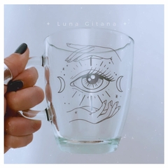 Taza de vidrio en internet