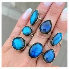 Anillo Luz • Labradorita - tienda online