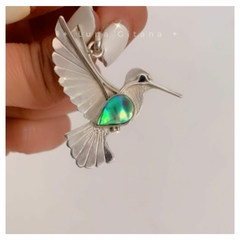 Dije Colibrí Haliotis
