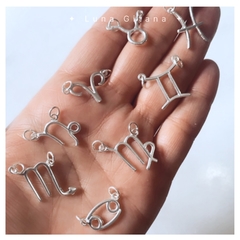 Dijes Zodíaco de plata - tienda online