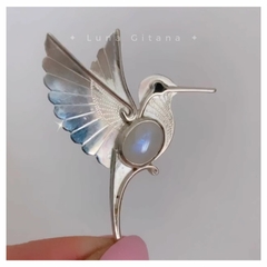 Dije Colibrí Piedra de la Luna en internet
