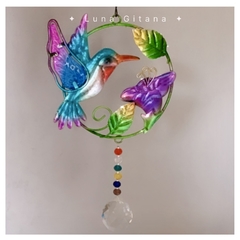 AtrapaSol Colibrí en Flor