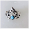 Anillo Corona Hindú