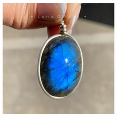 Dije Artesanal Labradorita Azul