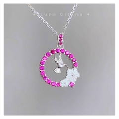 Choker Colibrí en Flor