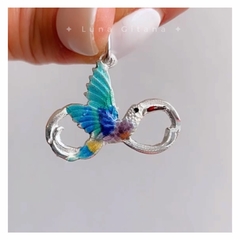 Dije Colibrí de la Eternidad