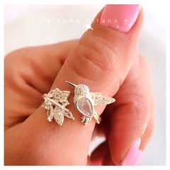 Anillo Colibrí con Cubic - comprar online