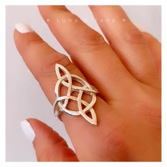 Anillo Nudo de Bruja XL