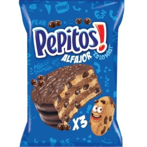 ALFAJOR TRIPLE PEPITOS x2
