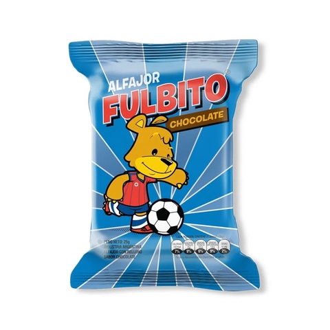 ALFAJOR FULBITO CHOCOLATE( 5 unidades)