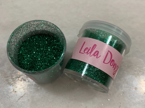 GLITTER VERDE HOJA