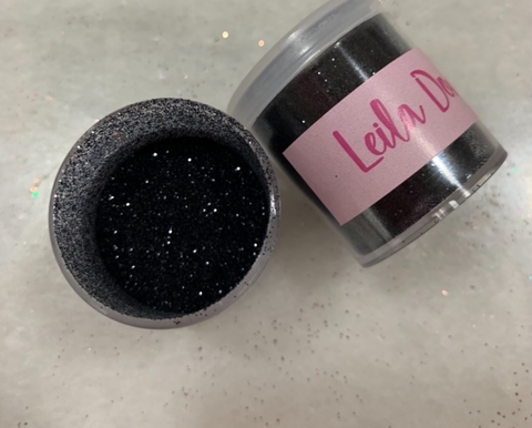 GLITTER NEGRO