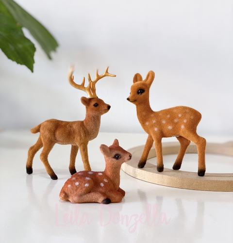 KIT FAMILIA CIERVOS X3