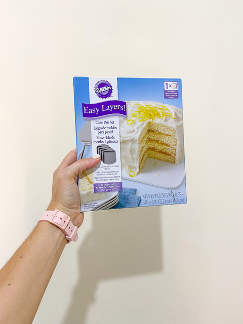 SET x4 EASY LAYER TORTA CUADRADA