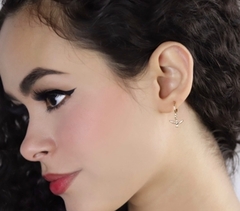 Argolinha banhado a Ouro 18k Pingente Divino Espí - comprar online