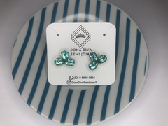 Imagem do Brinco Ear Cuff de pedras naturais azul