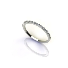 Anel De Prata 925 / Anel Feminino Prata - Aparador para aliança / Anel Prata 925
