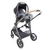 Conjunto Carrinho Travel System Anna 3 Trio Sparkling Grey + Bebê Conforto + Base Maxi-Cosi - Variedade para Gestante e Bebê | Qualidade | A Pílula Falhou