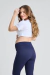 Calça Gestante Legging Básica Azul Emma Fiorezi  - Variedade para Gestante e Bebê | Qualidade | A Pílula Falhou