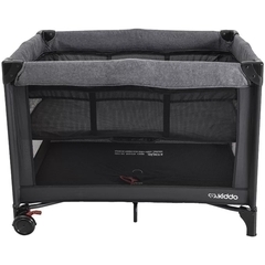 Berço Cercado Fast Melange Preto Kiddo 