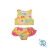 Biquíni Bebê Fundo do Mar c/ Proteção uv 50+ Amarelo Everly - comprar online