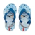 Chinelo Acqua Print 18/24 Azul BB Klin