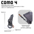 Como 4 Linha Diamond (Carrinho + Moisés + Bebê Conforto Risus + Bolsa + Adaptador) ABC Design  na internet