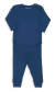 Conjunto de body primeiros passos (1/3) canelado azul marinho Dedeka