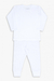 Conjunto Canelado 1/3 Branco Dedeka