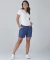 Shorts Jeans Gestante Comfort Azul Emma Fiorezi - comprar online