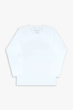 Camiseta Térmica 4/8 Branco Dedeka