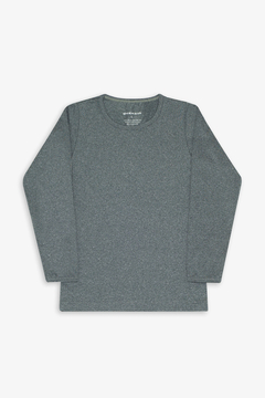 Camiseta Térmica 4/8 Cinza Mescla Dedeka