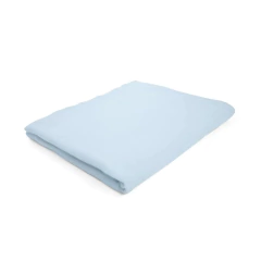 Lençol De Berço Desmontável Bichuus Liso Azul Claro Mami