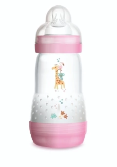 Mamadeira Easy Start 260ml (+2m) Rosa MAM