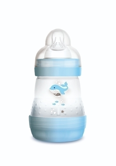 Mamadeira Easy Start 160 ml Anticólica (0+ m) Azul MAM
