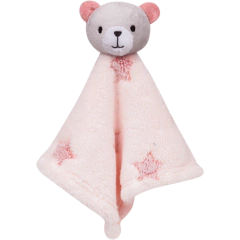 Naninha para Bebê em Soft Ursinho Estrelinha Rosa Buba