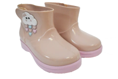 Galocha Infantil Menina Mia Baby Nude/Rosa (17/24) WorldColors