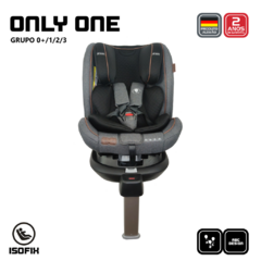 Cadeira para Carro Only One Isofix 0-36Kg Asphalt ABC Design 