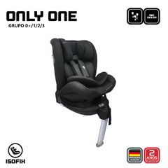 Cadeira para Carro Only One Isofix - 0-36 kg - Gravel ABC Design