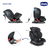 Cadeirinha Giratória 360º para carro ISOFIX Seat4Fix Ombra 0 a 36 kg Chicco - loja online