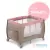 Berço Portátil Para Bebê Até 18kgs Cappuccino E Rosa Sonho II Galzerano na internet