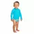Sunga e fralda Impermeável  de piscina Azul Impermeável  c/ proteção uv 50+ Everly